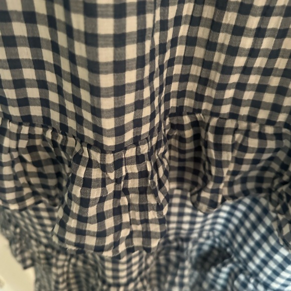 Abercrombie Kids Blue and White Tiered Maxi Dress - Picture 6 of 8